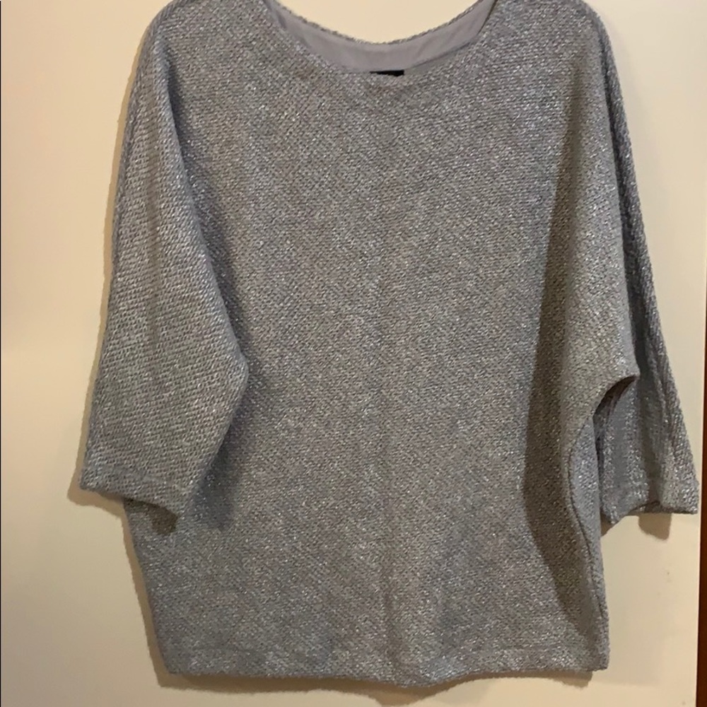 Sweater. Silvery/grey color. Never worn
